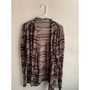 Tribal Patterned Cardigan